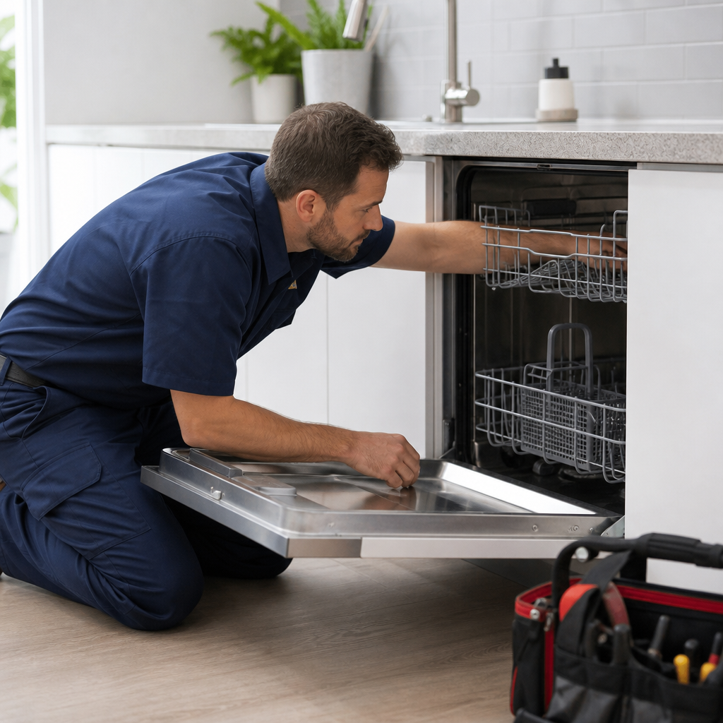 Technician at work